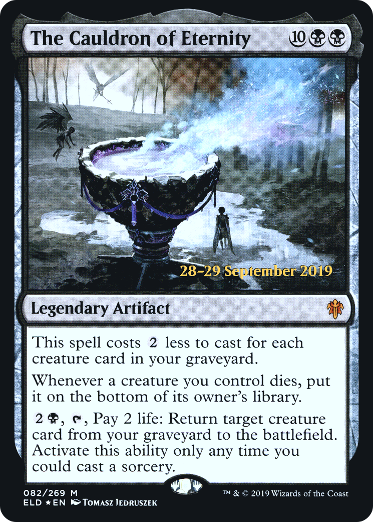 The Cauldron of Eternity (PRE-82S) - Throne of Eldraine Promos Foil