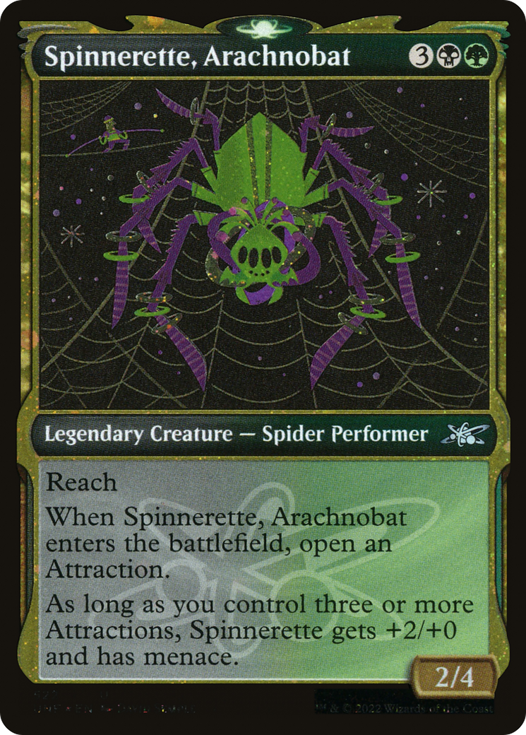 Spinnerette, Arachnobat (UNF-522) - Unfinity : (Vitrine) Feuille