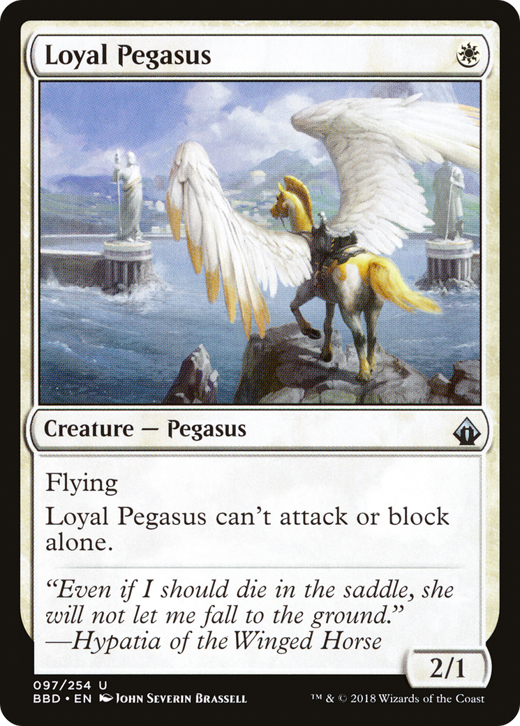 Loyal Pegasus (BBD-097) - Battlebond Foil