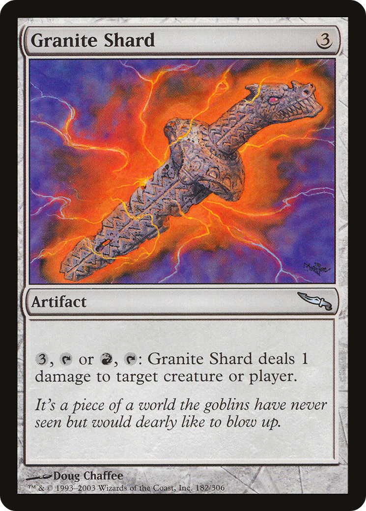 Éclat de granit (MRD-182) - Mirrodin 