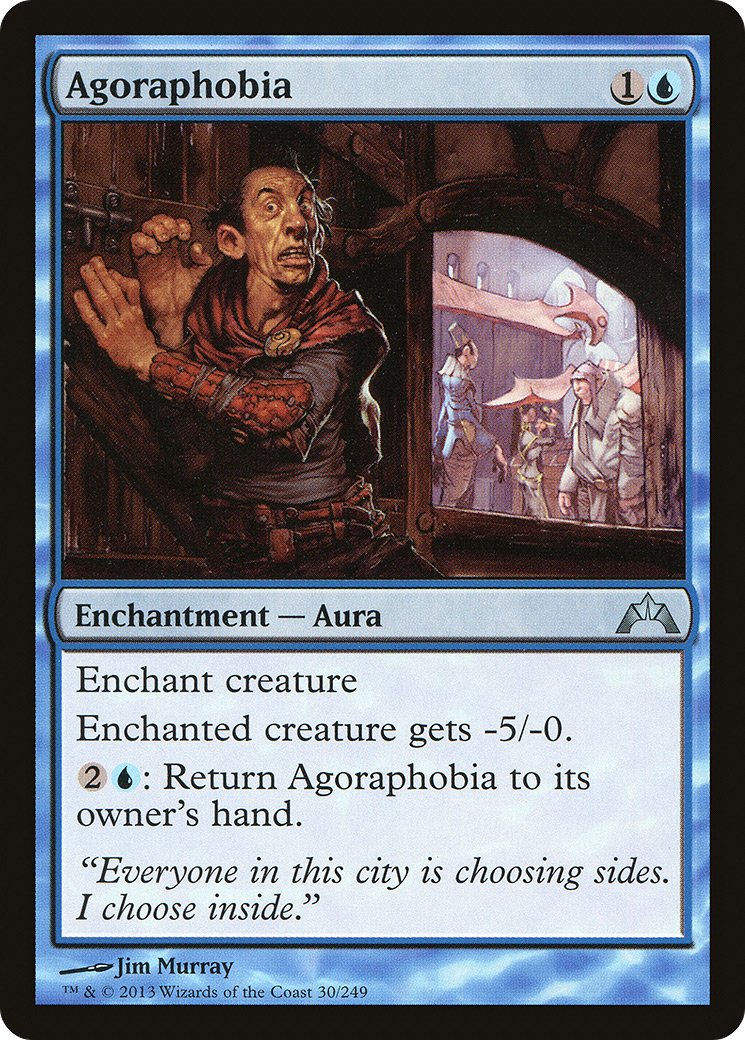 Agoraphobie (GTC-030) - Gatecrash Foil 