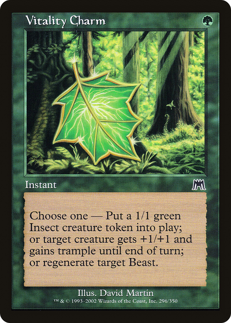 Charme Vitalité (ONS-296) - Onslaught Foil 