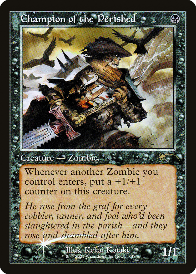 Champion of the Perished (Retro Frame) (SLD-837) - Secret Lair Drop Series Foil
