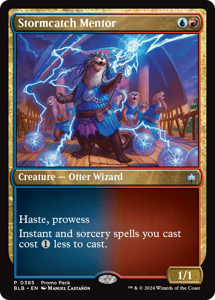 Mentor Stormcatch (BLB-385) - Bloomburrow 