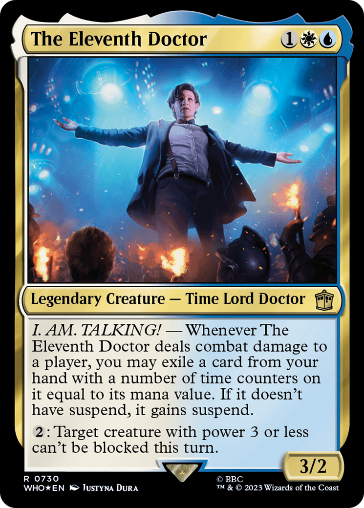 Le Onzième Docteur (WHO-730) - Doctor Who Foil 