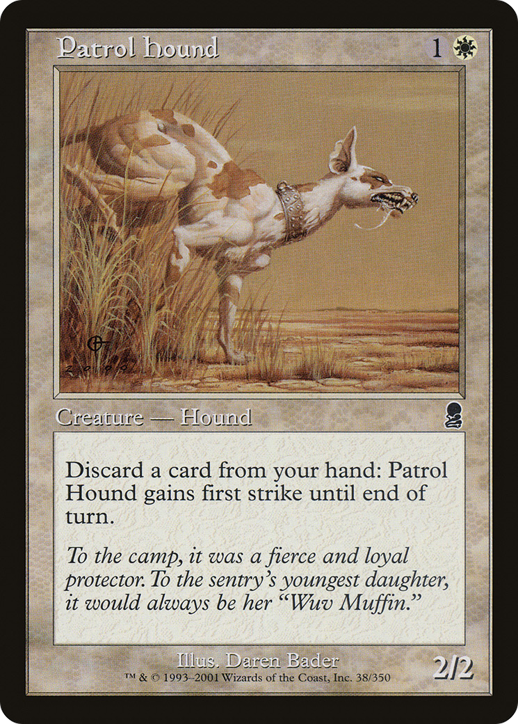 Patrol Hound (ODY-038) - Odyssey Foil