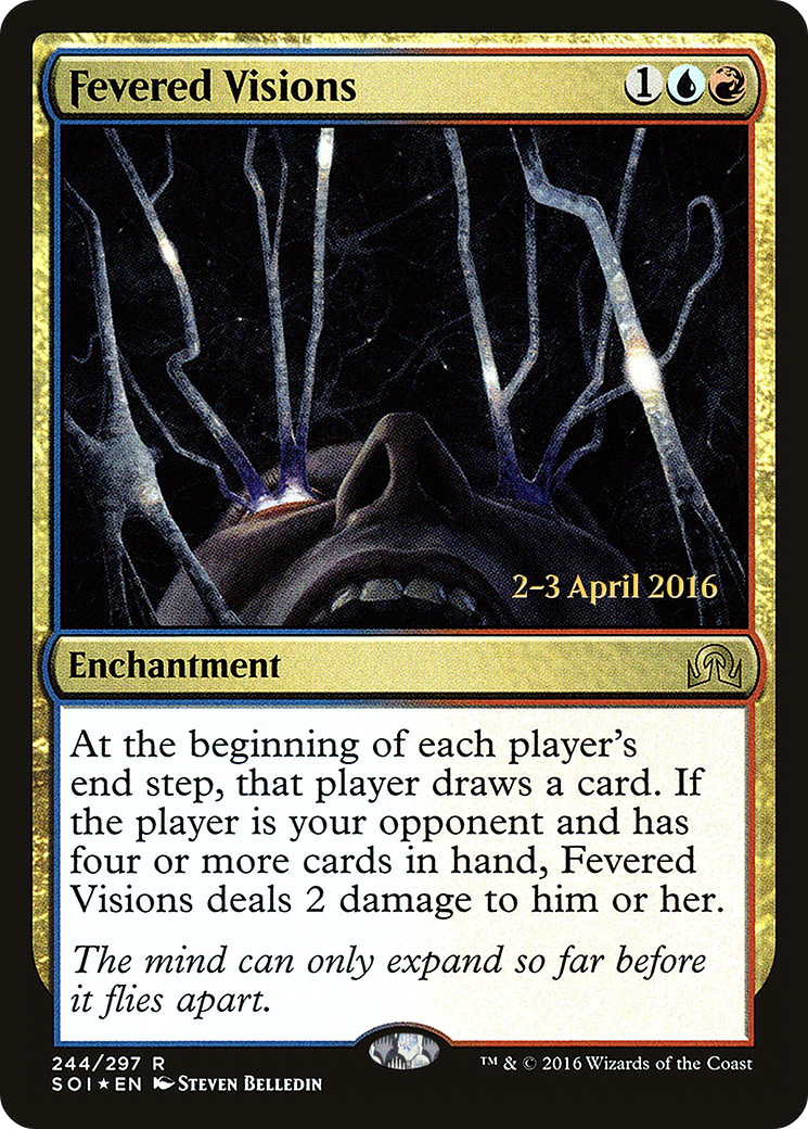 Visions Fiévreuses (PSOI-244S) - Cartes promotionnelles Shadows over Innistrad 