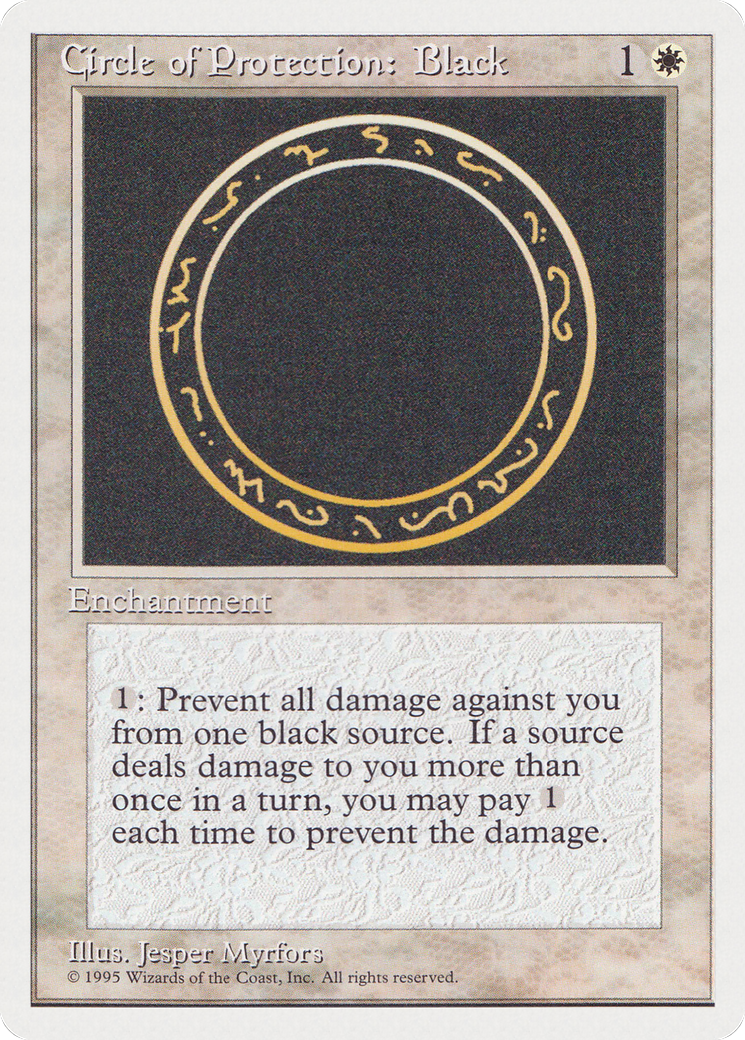 Circle of Protection: Black (RQS-002) - Rivals Quick Start Set