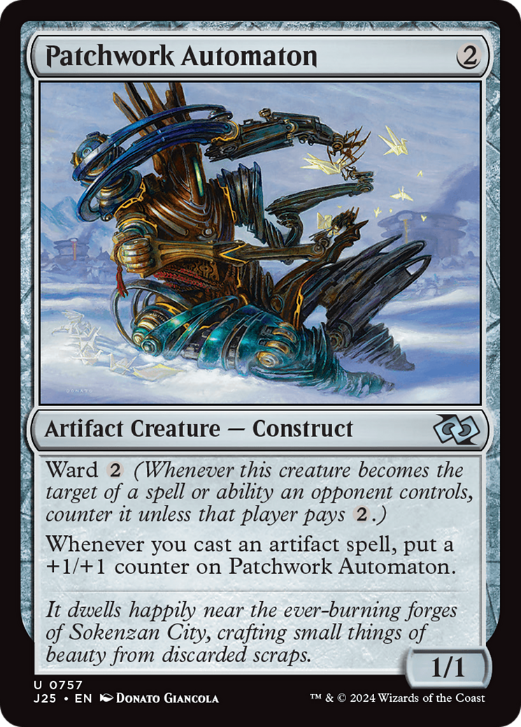 Patchwork Automaton (J25-757) - Démarrage rapide des fondations 