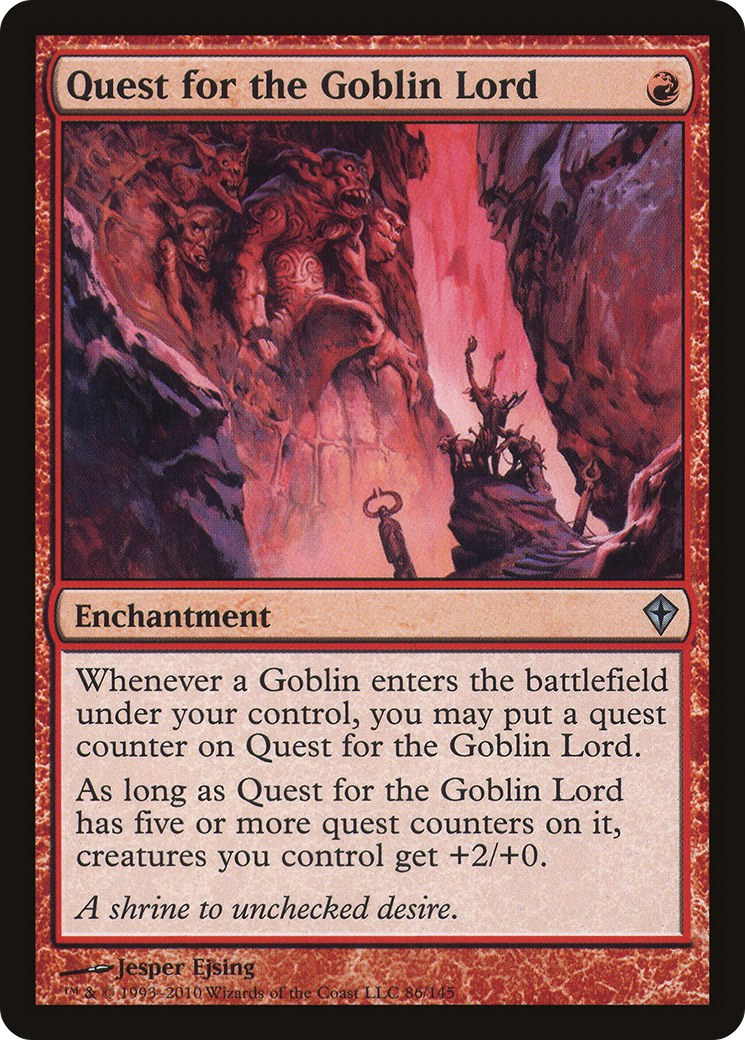 Quête du Seigneur Gobelin (WWK-086) - Worldwake Foil 