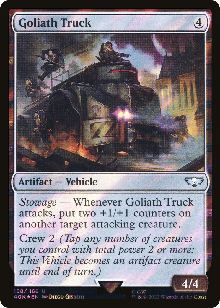 Camion Goliath (40K-158★) - Commander Foil de Warhammer 40,000 