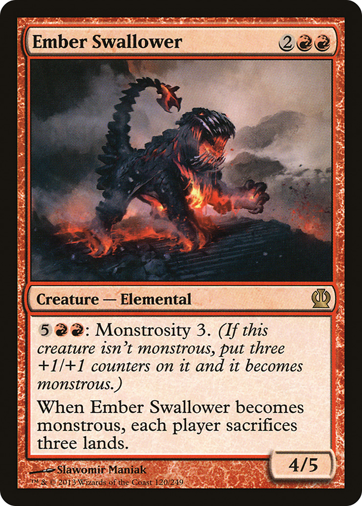 Avaleur de braises (THS-120) - Theros 