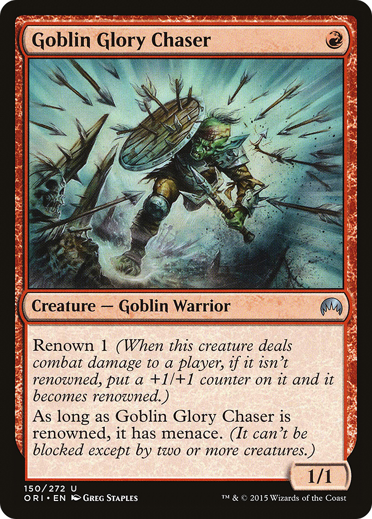 Chasseur de gloire gobelin (ORI-150) - Magic Origins Foil 