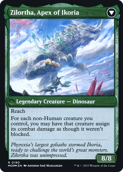 Invasion d'Ikoria // Zilortha, Apex d'Ikoria (PMOM-190S) - Promotions March of the Machine 
