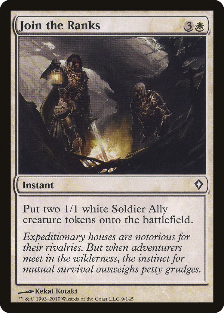 Rejoignez les rangs (WWK-009) - Worldwake Foil 