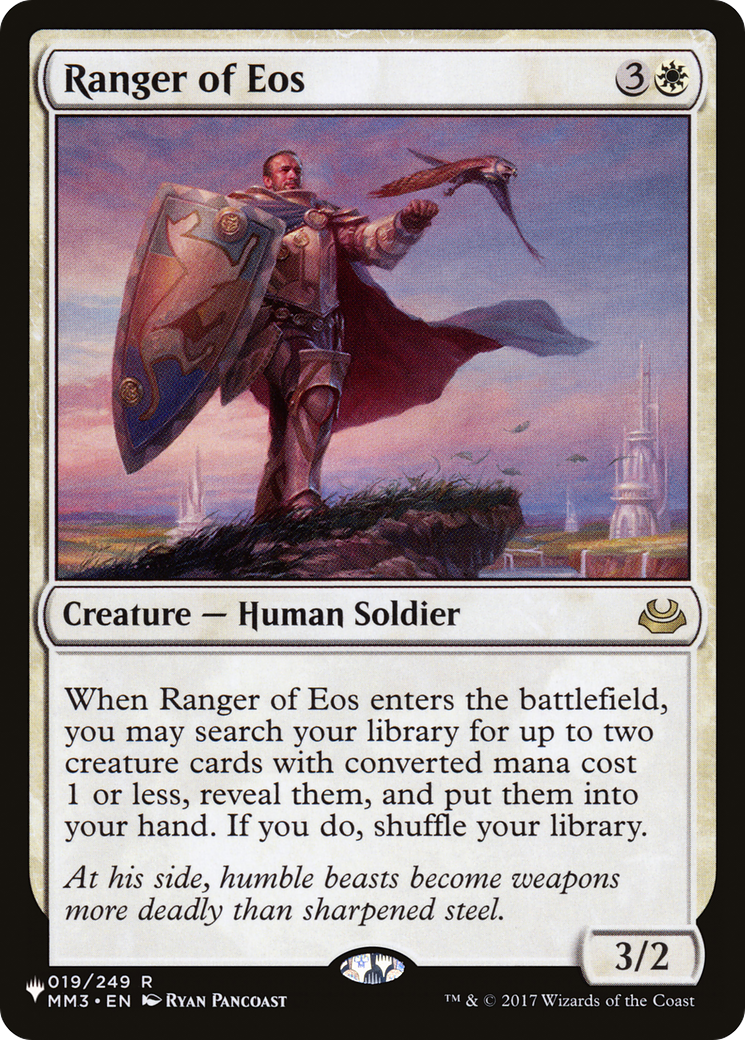 Ranger of Eos (LIST-MM3-19) - The List