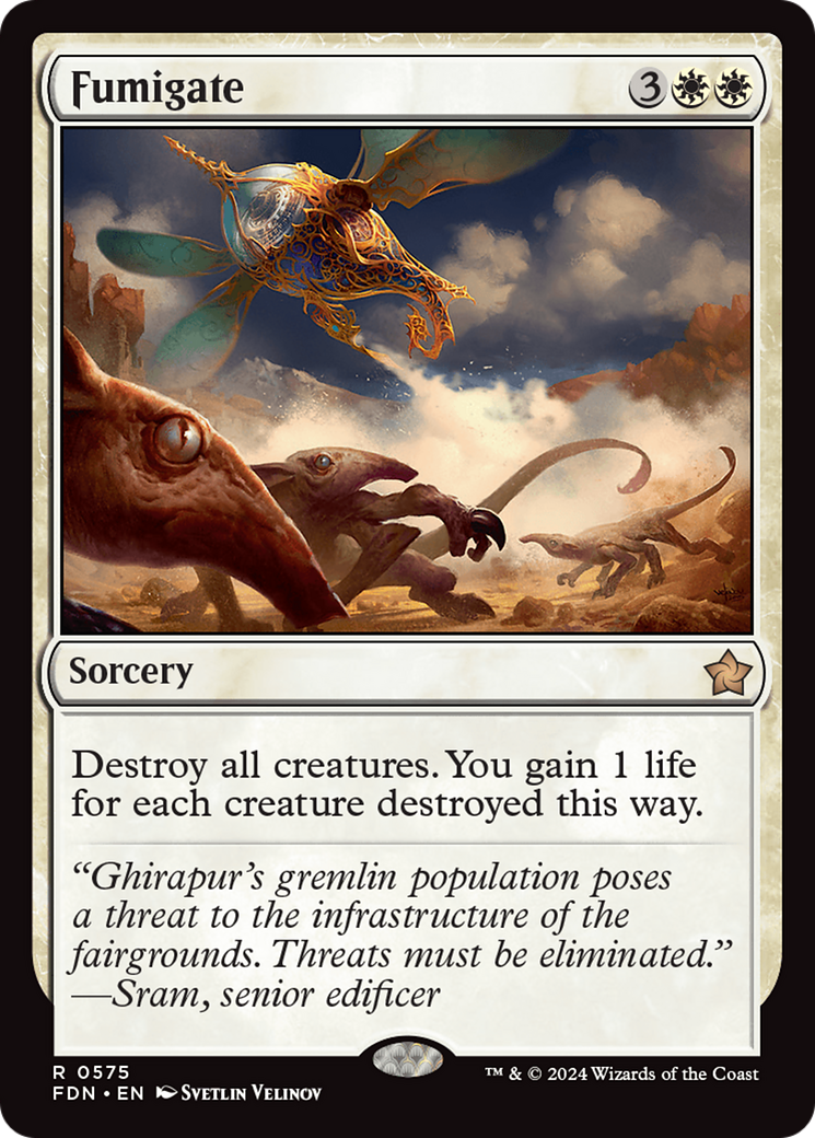 Fumigation (FDN-575) - Fondations 