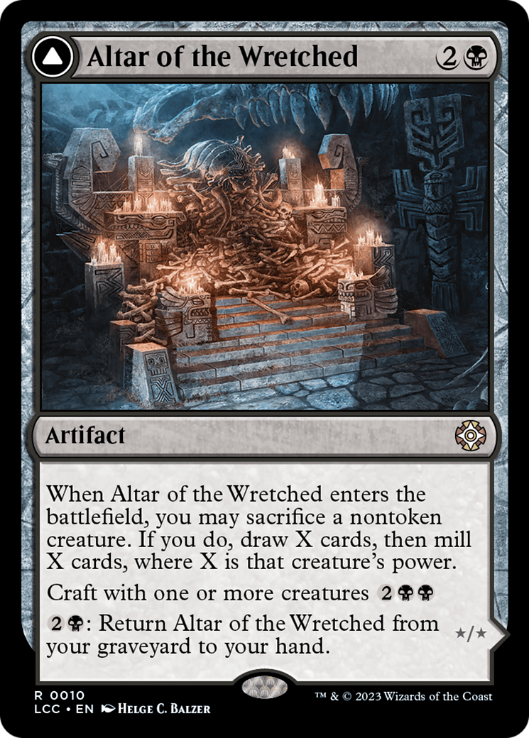 Altar of the Wretched (LCC-010) - The Lost Caverns of Ixalan Commander
