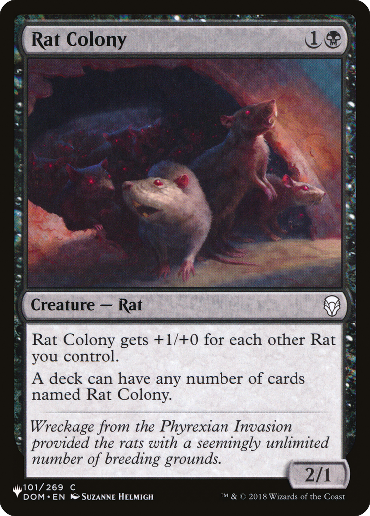 Rat Colony (LIST-DOM-101) - The List