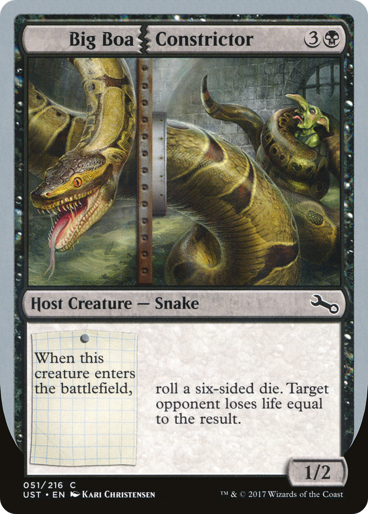 Grand Boa Constrictor (UST-051) - Instable 