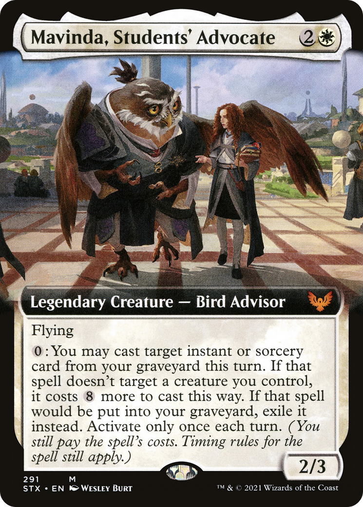 Mavinda, Students' Advocate (Extended Art) (STX-291) - Strixhaven: School of Mages: (Extended Art)
