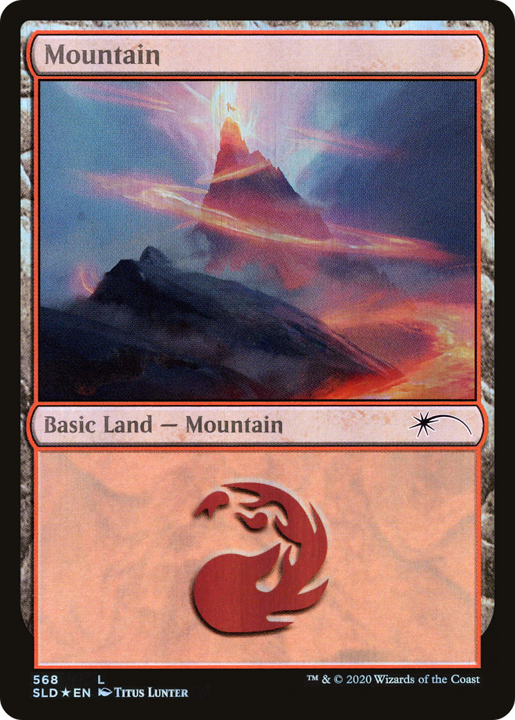Mountain (568) (SLD-568) - Secret Lair Drop Foil