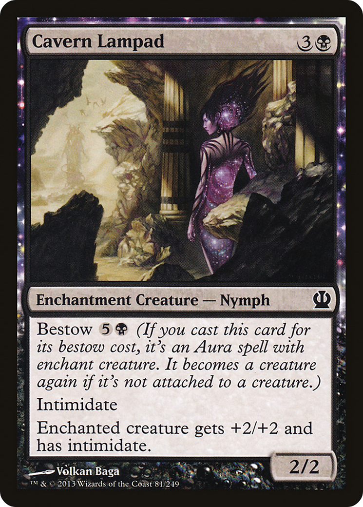 Lampe des cavernes (THS-081) - Theros : (enchantement) Foil 