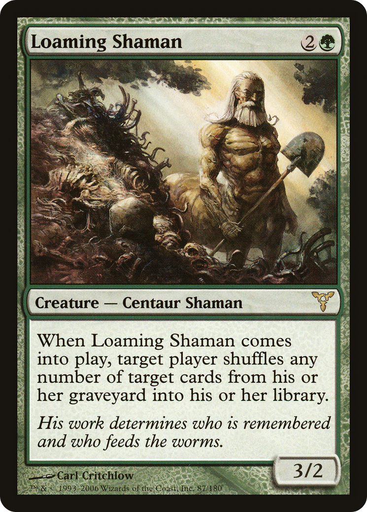 Chaman Loaming (DIS-087) - Dissension Foil