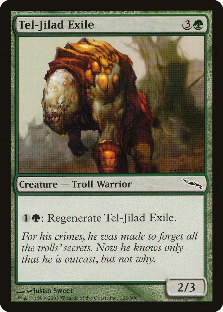 Exil de Tel-Jilad (MRD-133) - Mirrodin Foil 