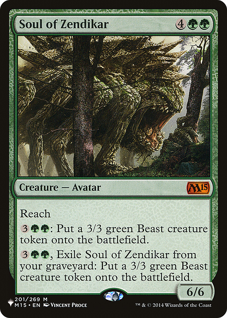 Soul of Zendikar (LIST-M15-201) - The List