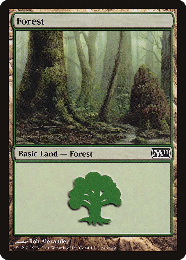 Forêt (M11-246) - Magic 2011 Foil