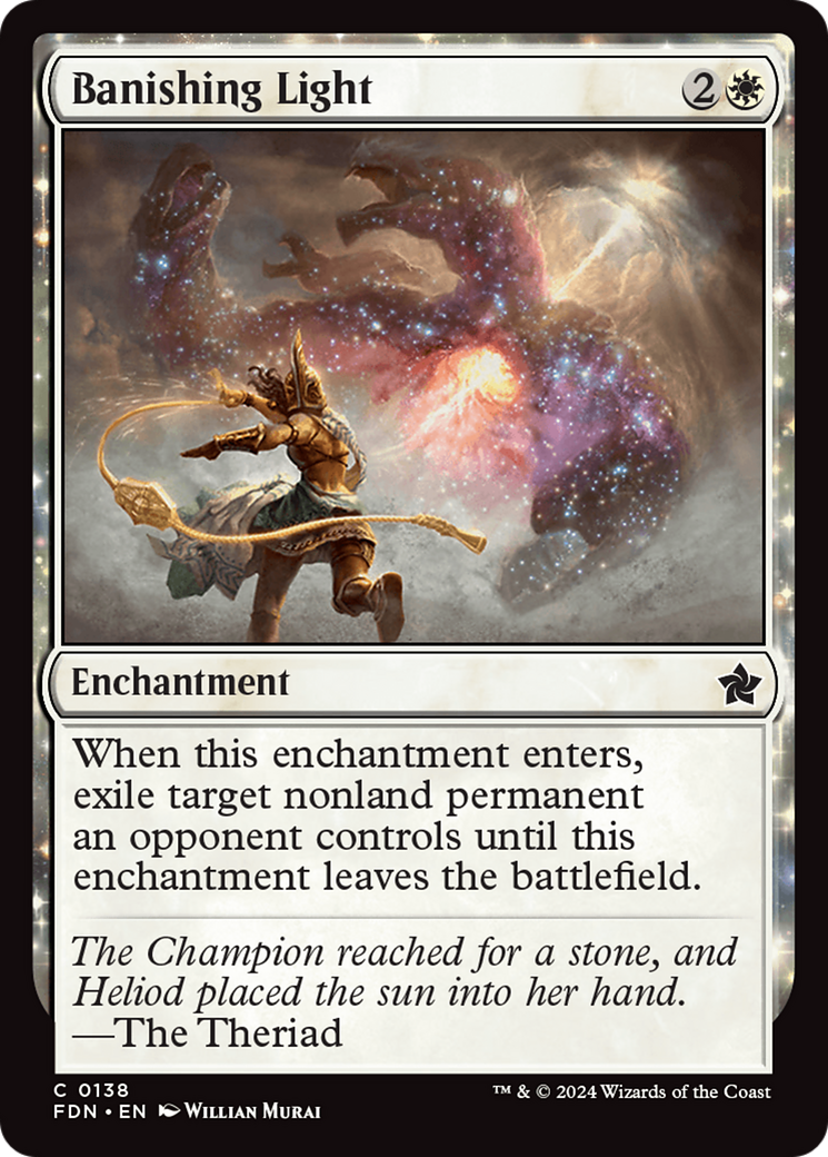 Banishing Light (FDN-138) - Feuille de fondations 