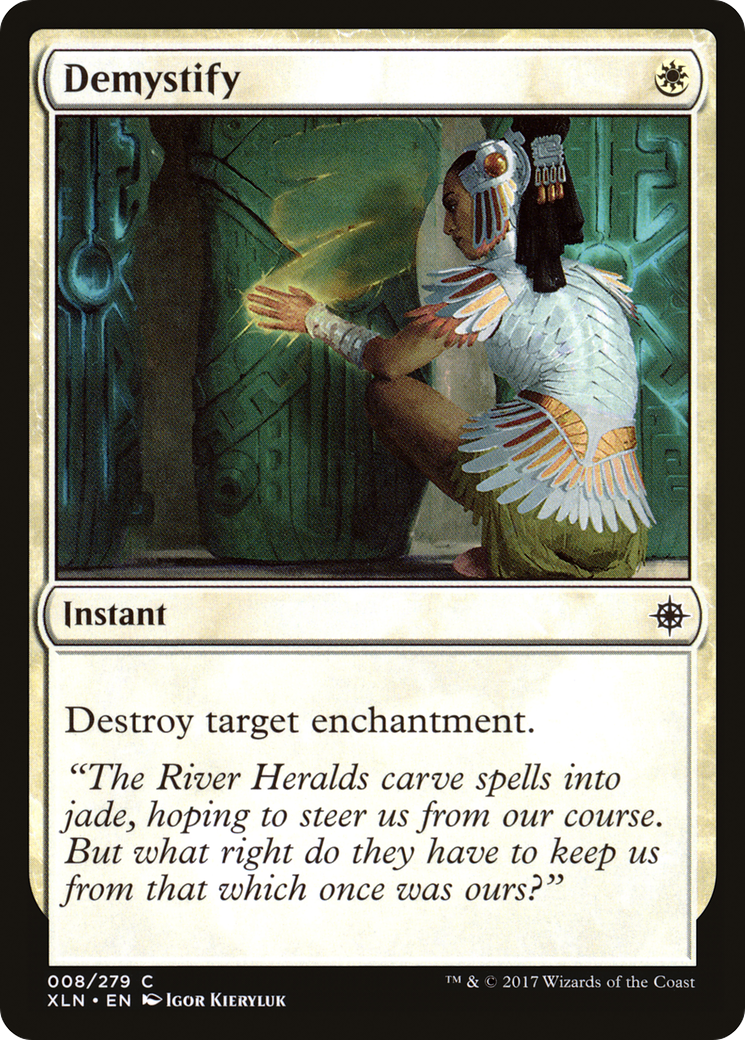 Démystifier (XLN-008) - Ixalan Foil 