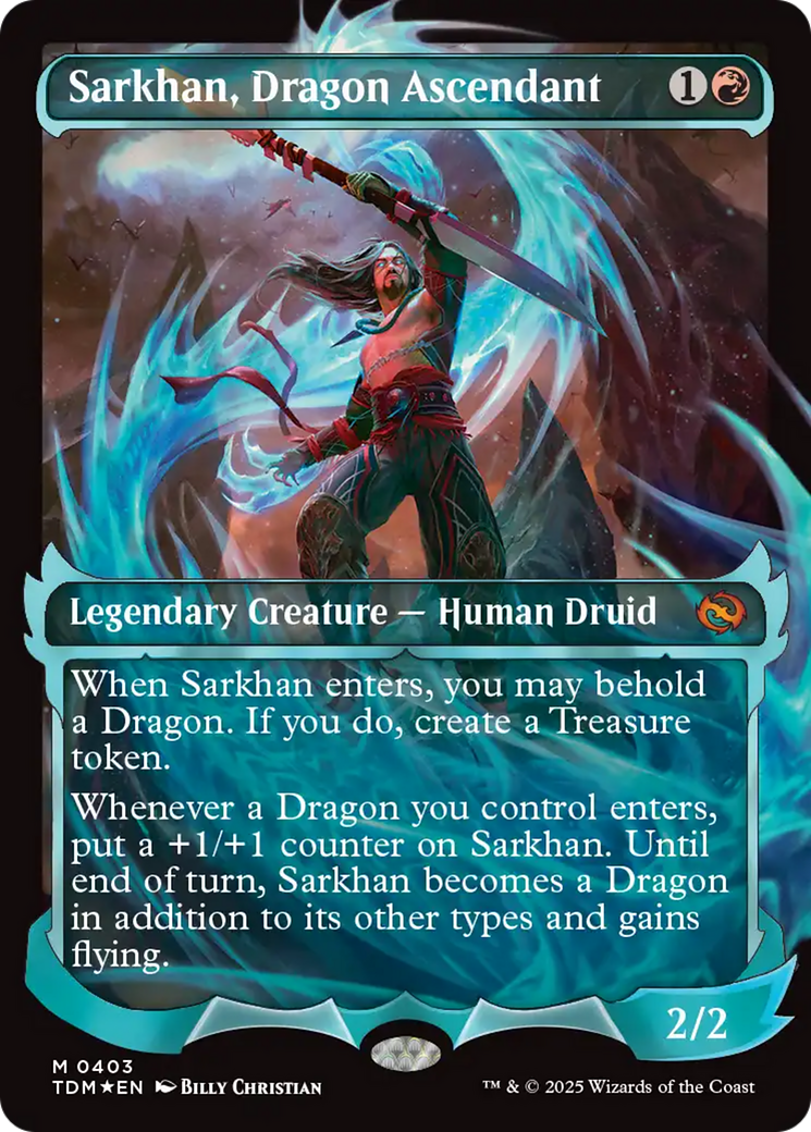 Sarkhan, Dragon Ascendant (Vitrine) (TDM-403) - Tarkir : Tempête de Dragons 