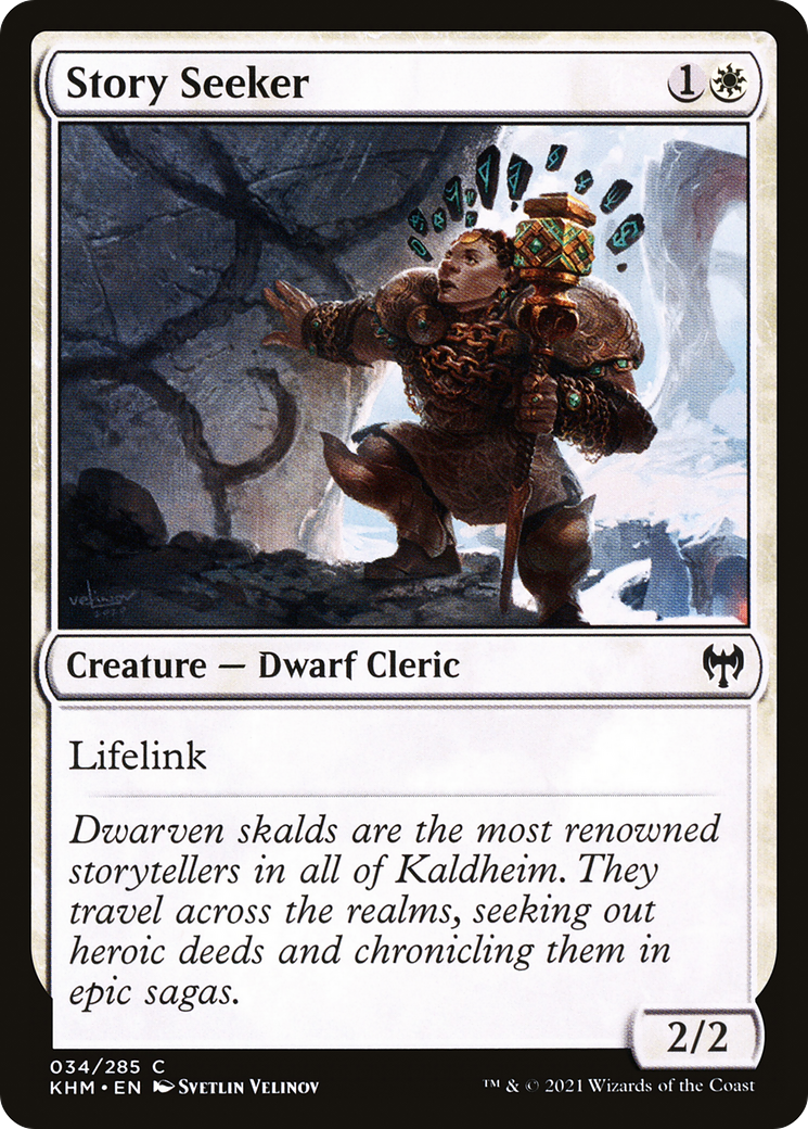 Chercheur d'histoires (KHM-034) - Kaldheim 