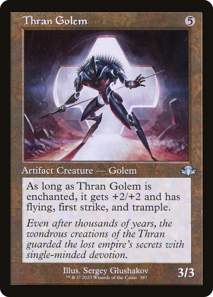 Golem de Thran (DMR-387) - Dominaria Remastered 