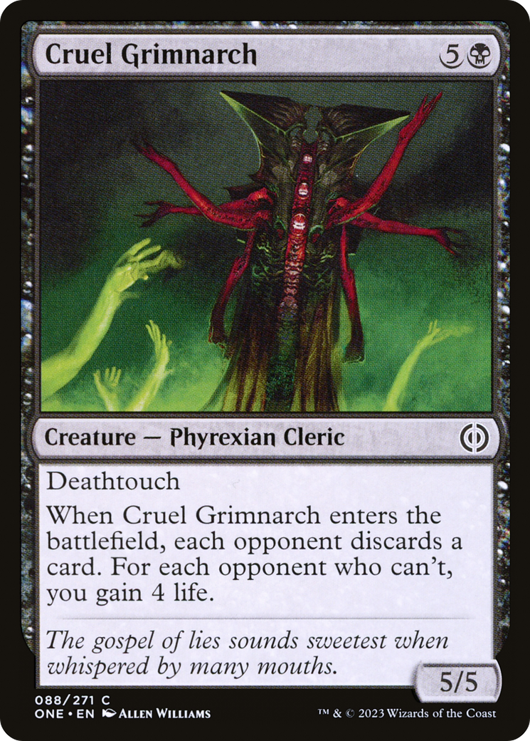 Cruel Grimnarch (ONE-088) - Phyrexia : Tous ne seront qu'un 
