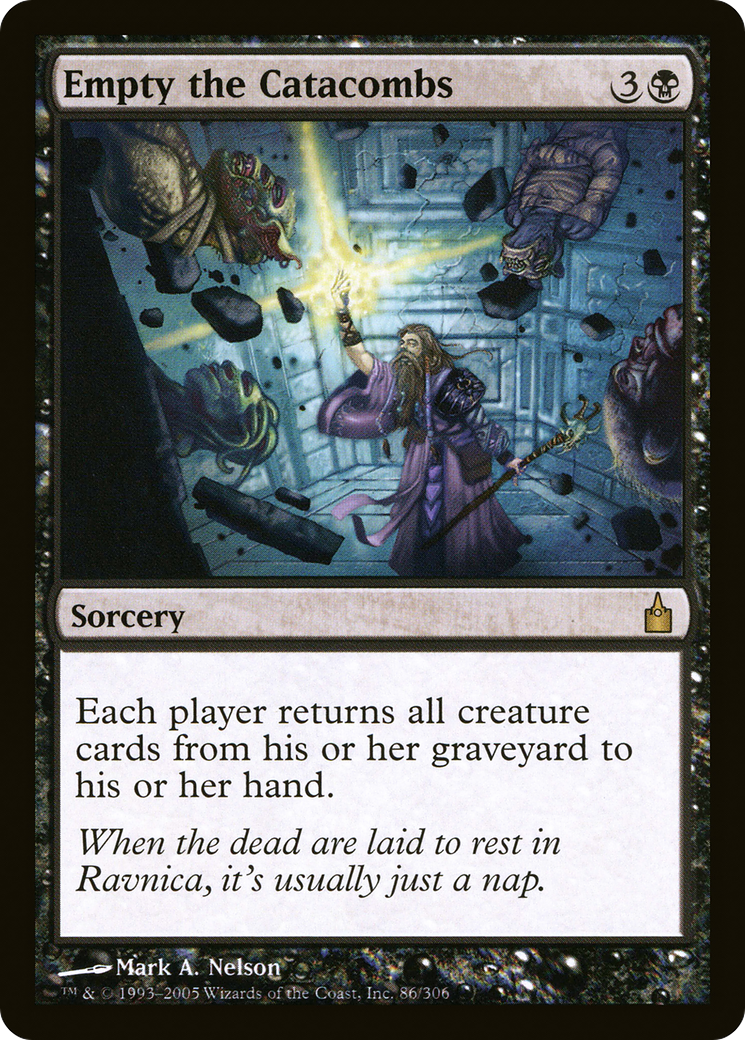 Empty the Catacombs (RAV-086) - Ravnica: City of Guilds