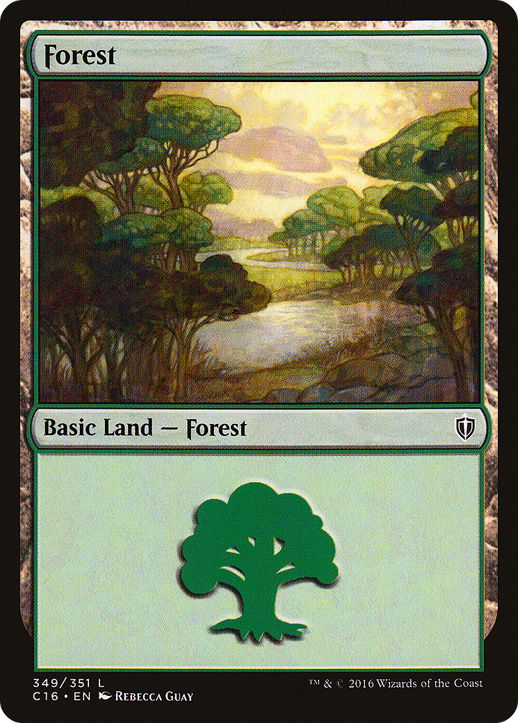 Forest (349) (C16-349) - Commander 2016