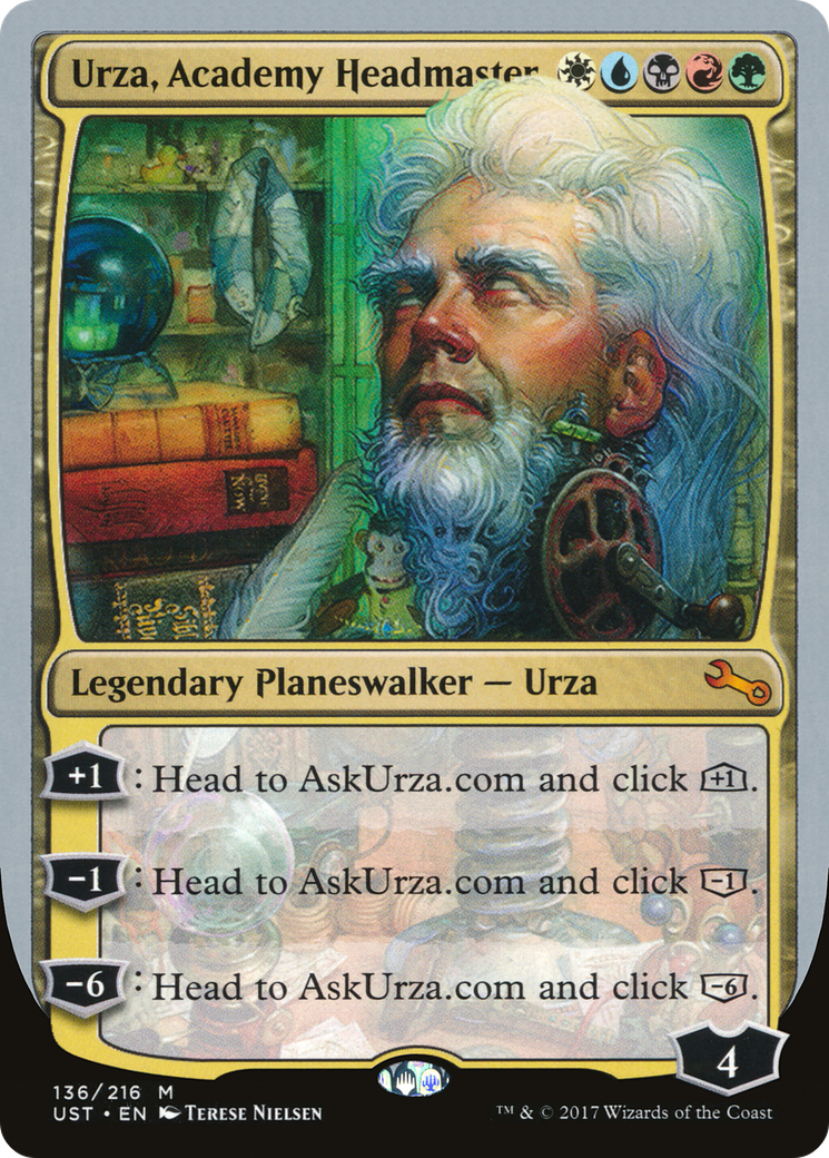 Urza, directeur de l'académie (UST-136) - Feuille instable 