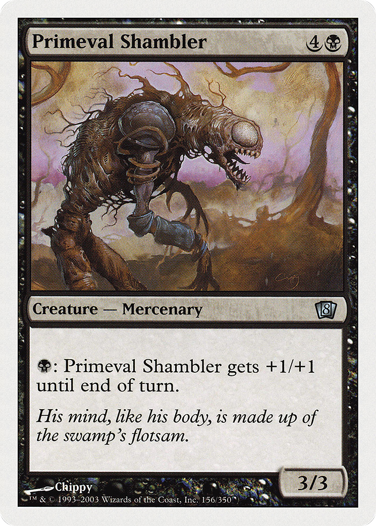 Primeval Shambler (8ED-156) - Eighth Edition