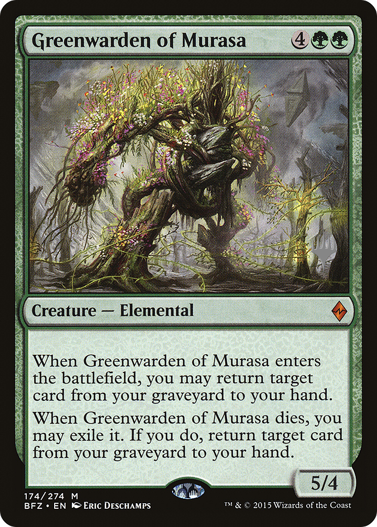 Greenwarden of Murasa (PPIKO-174) - Battle for Zendikar Promos