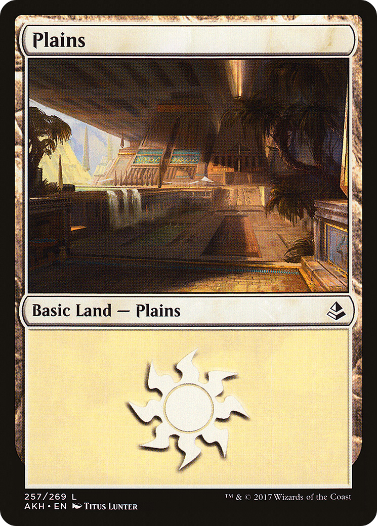 Plaines (AKH-257) - Feuille d'Amonkhet