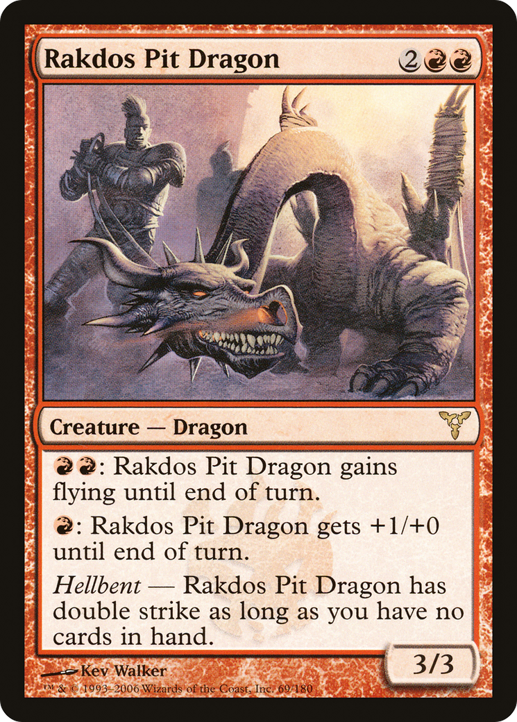 Dragon des Fosse de Rakdos (DIS-069) - Dissension