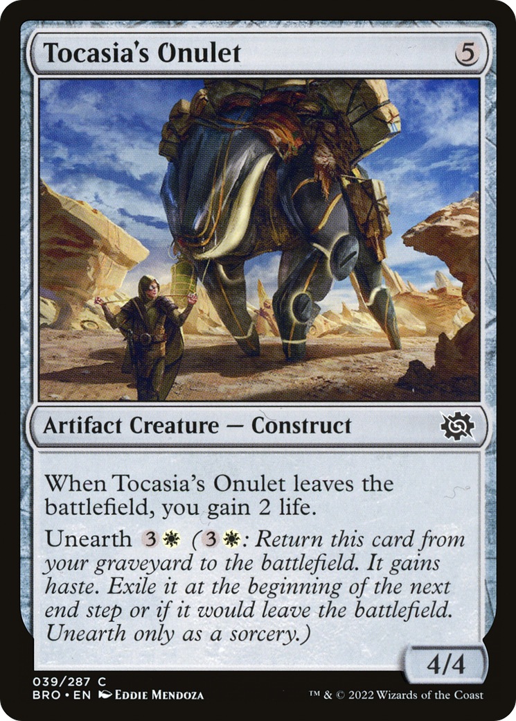 Tocasia's Onulet (BRO-039) - The Brothers' War