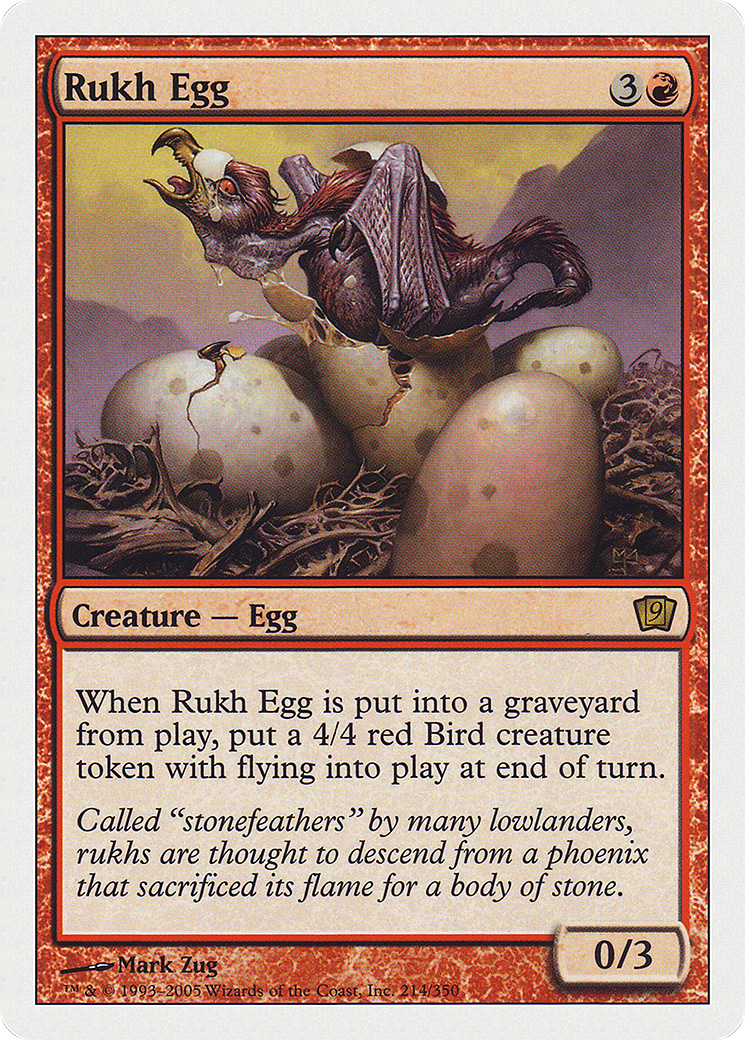 Rukh Egg (9ED-214) - Ninth Edition