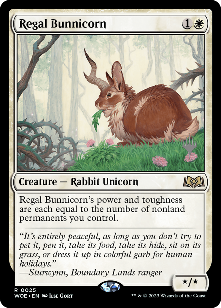Lapin royal (PWOE-25P) - Promotions Wilds of Eldraine