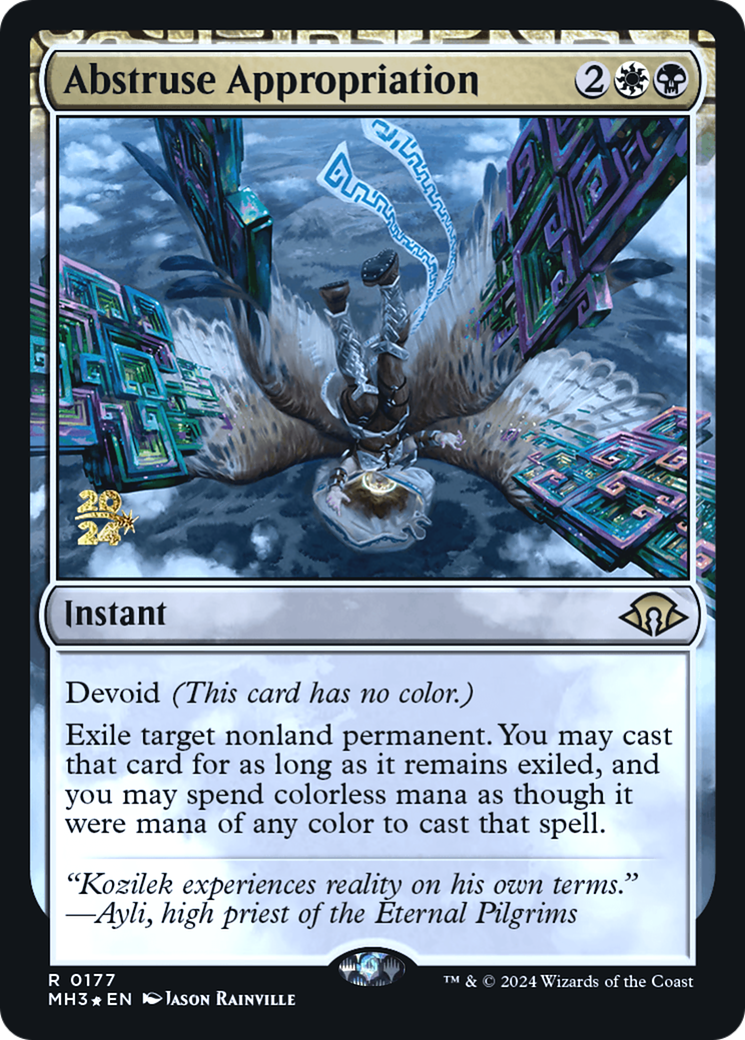 Appropriation abstruse (PMH3-177S) - Promotions Modern Horizons 3 : (dépourvue) Foil 