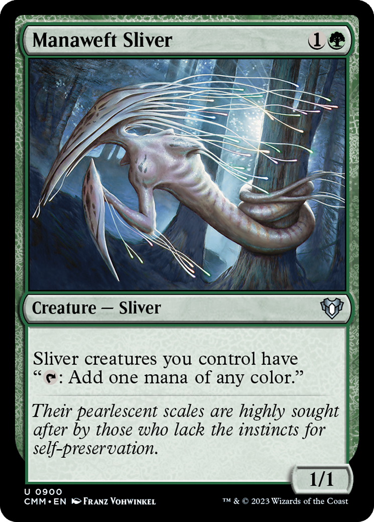 Manaweft Sliver (CMM-900) - Commander Masters