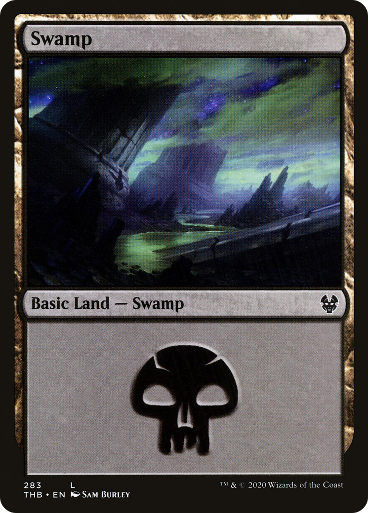 Swamp (283) (THB-283) - Theros Beyond Death Foil